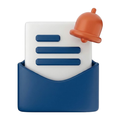 frd receive email notifications